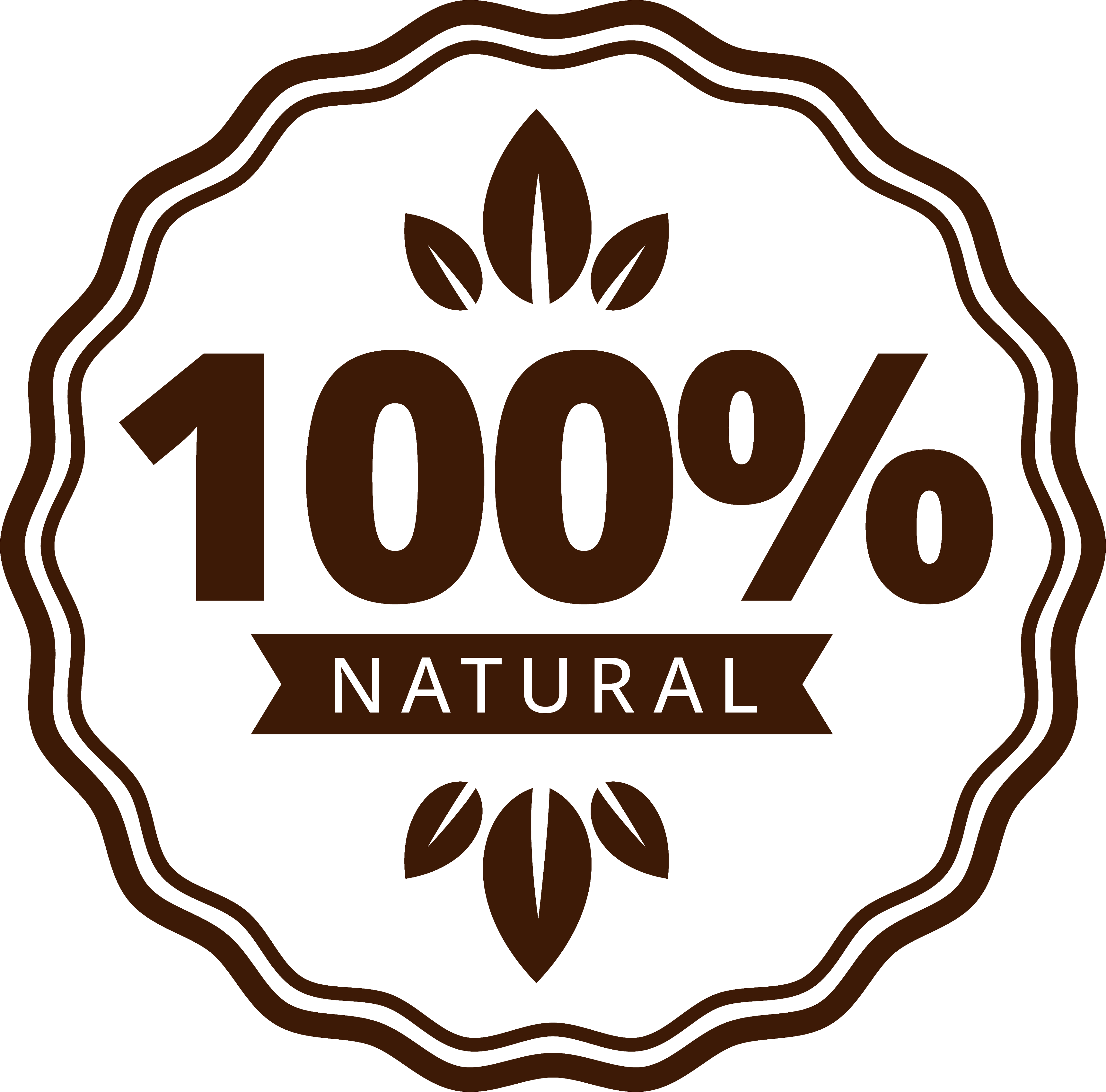 100% natural
