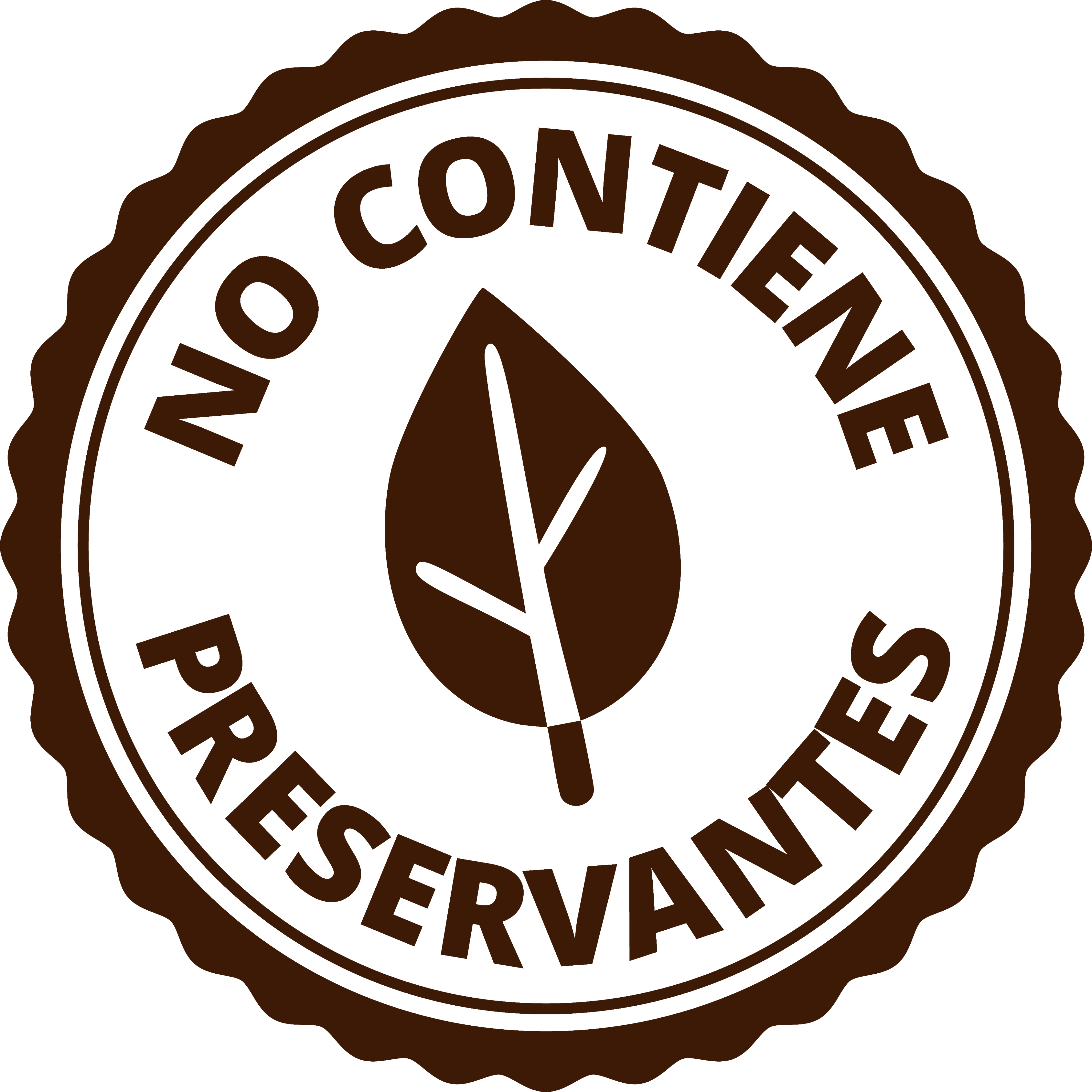 No contiene preservantes